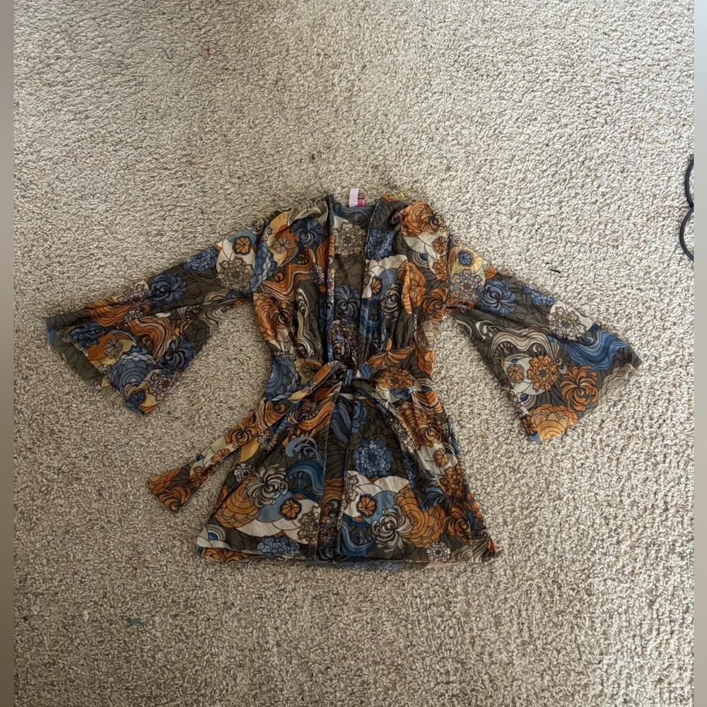 Sweet Pea Multicolor Floral Blouse